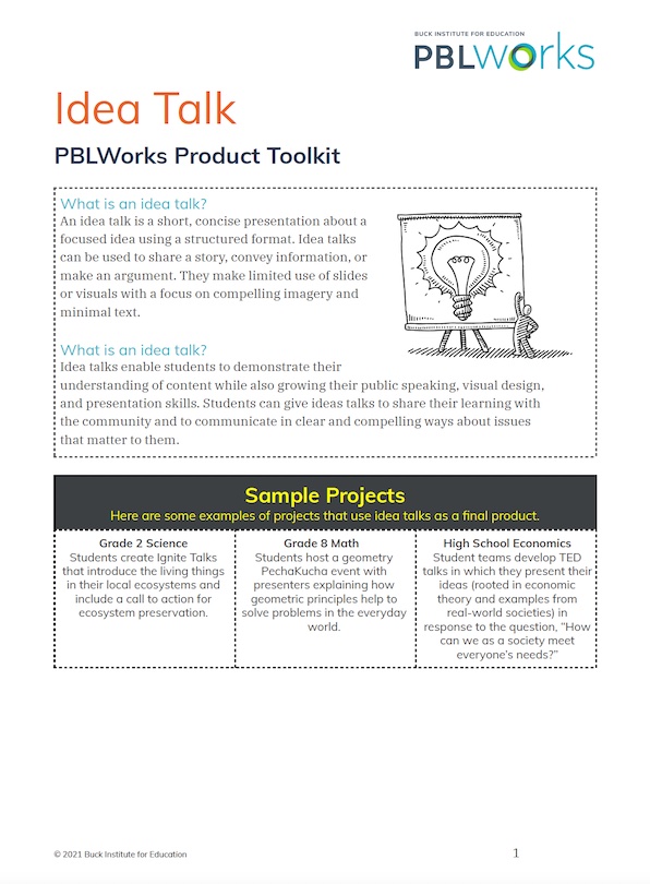 product example in science