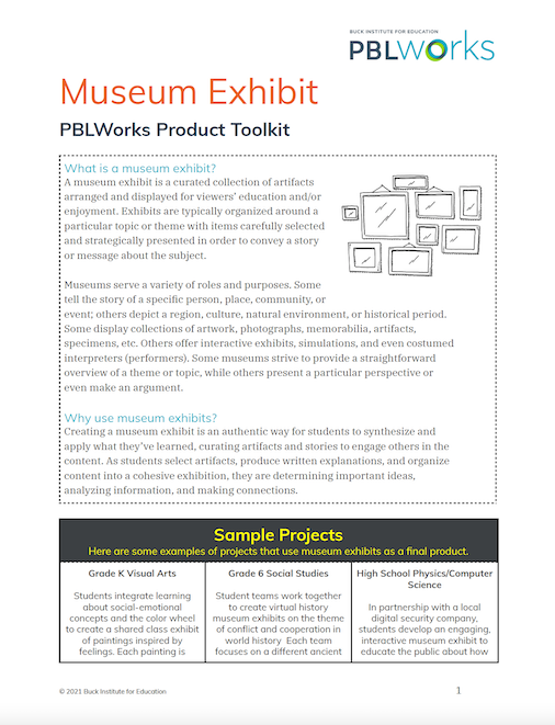 Thumbnail for Museum Exhibit Product Toolkit