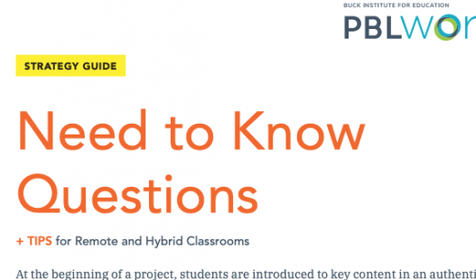 Thumbnail of this downloadable resource called Need to Knows