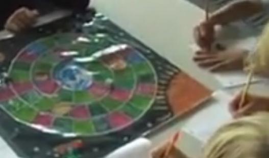 This video features High Tech High Media Art 9th grade students who created math board games to review concepts which involved critique by 4th & 5th graders.