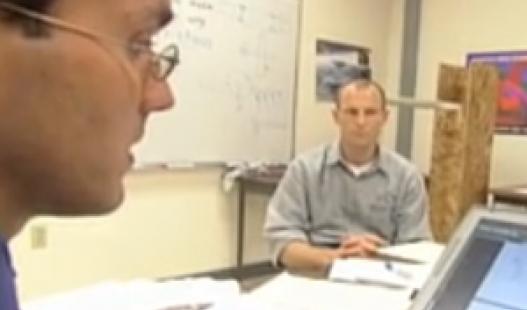 Teachers at Aviation High School refine the driving question or design challenge to have the students figure out how to design an efficient wing structure in this video.