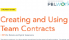Thumbnail of this downloadable resource called Creating and Using Team Contracts